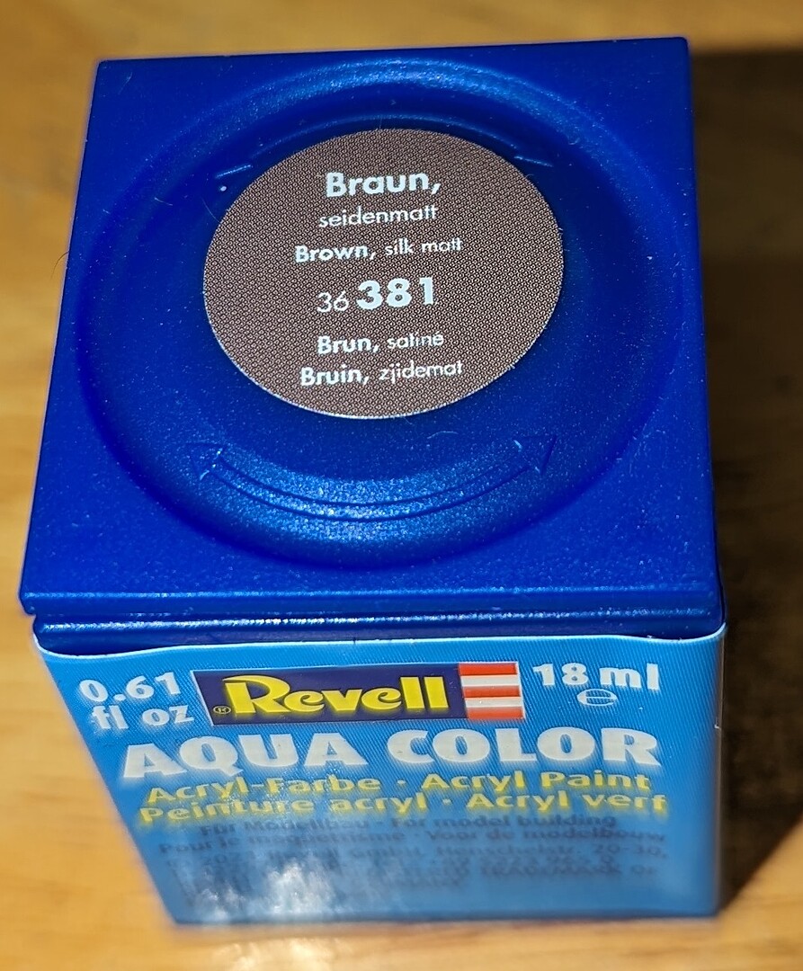 Gallery Pictures RevellGermany 18ml Bottle Acrylic Brown Silk Hobby