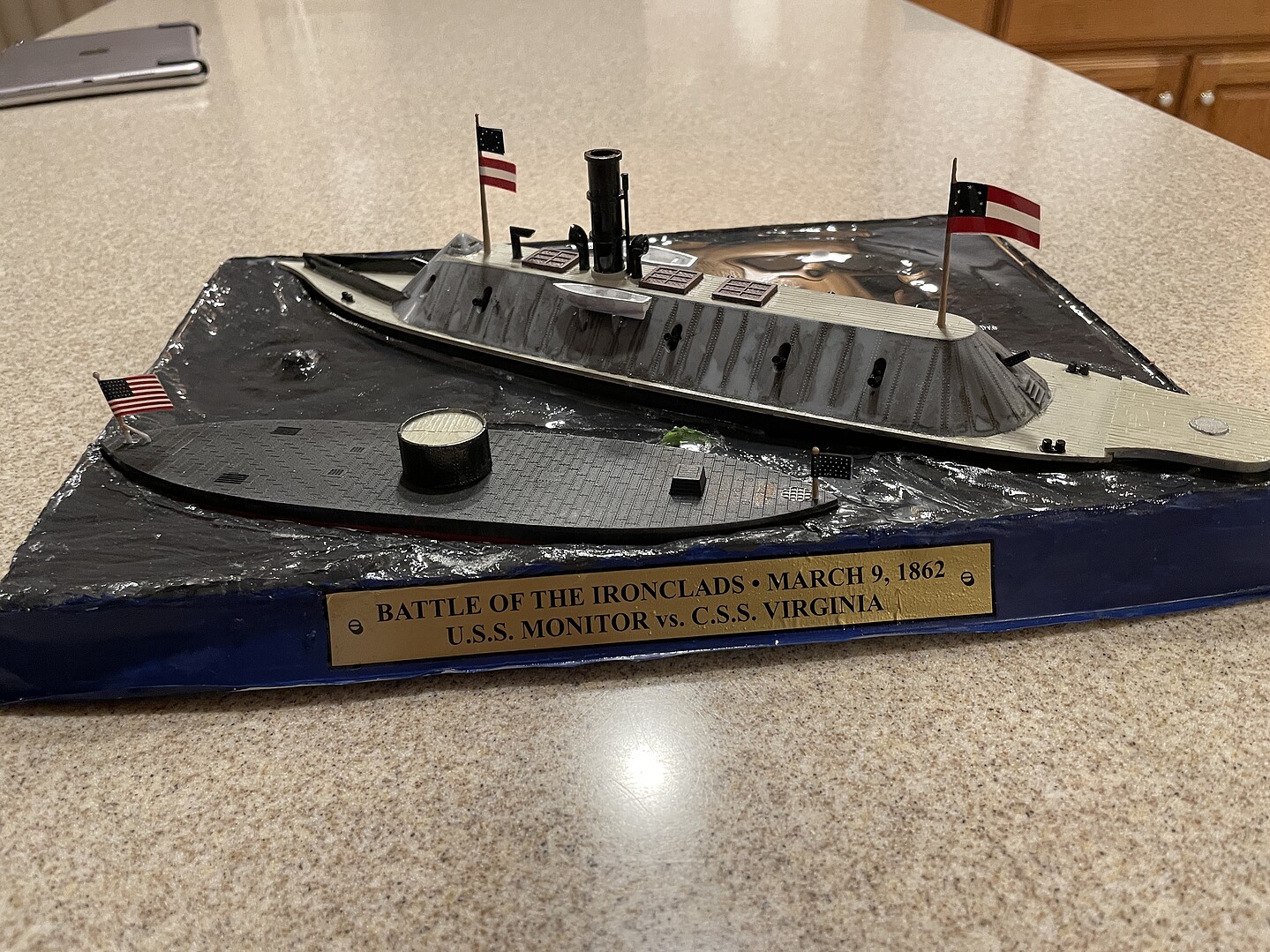 Gallery Pictures Atlantis USS Monitor & Merrimack Civil War Ironclad ...