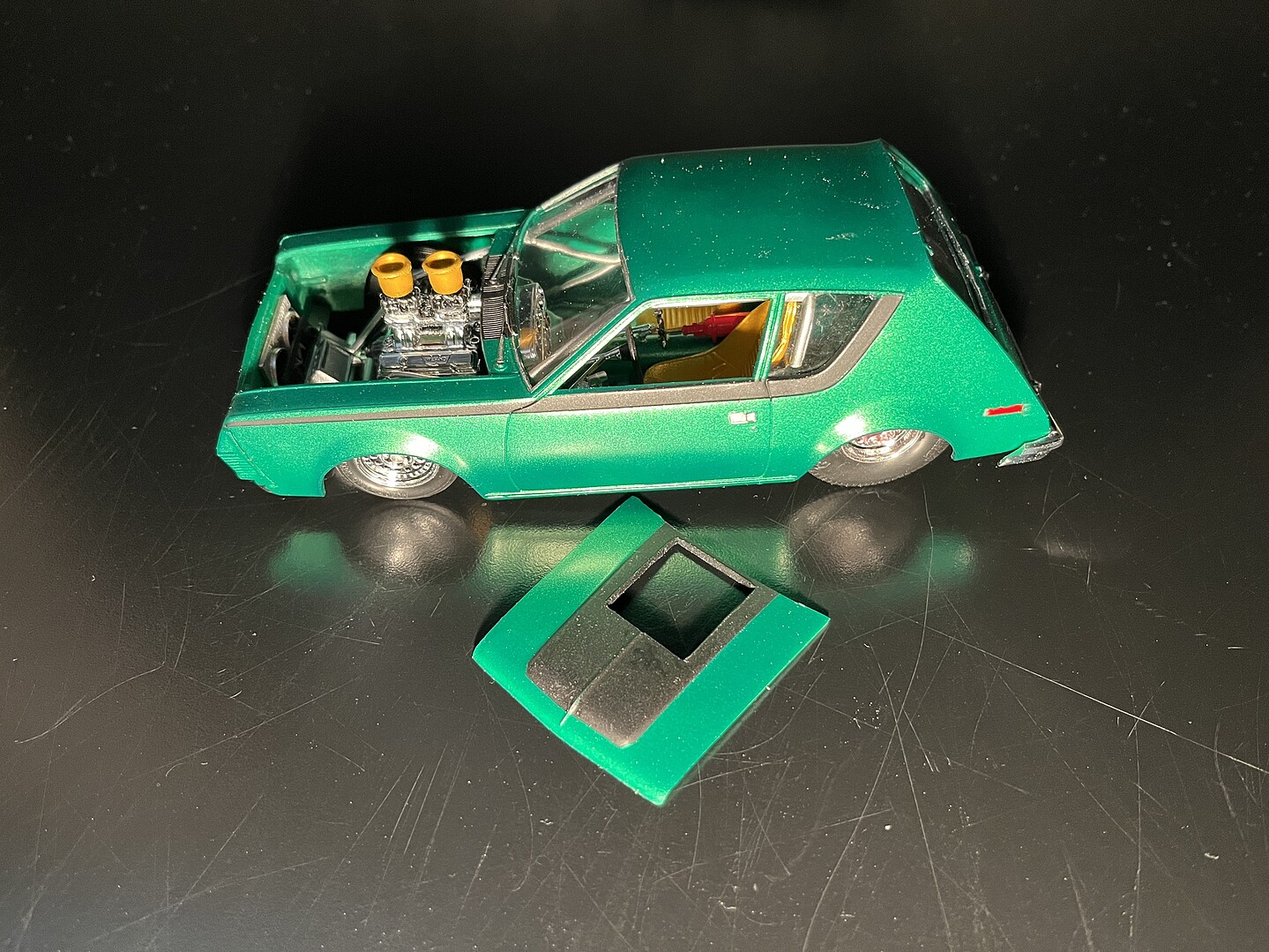 1974 AMC Gremlin X -- Plastic Model Car Kit -- 1/25 Scale -- #1077
