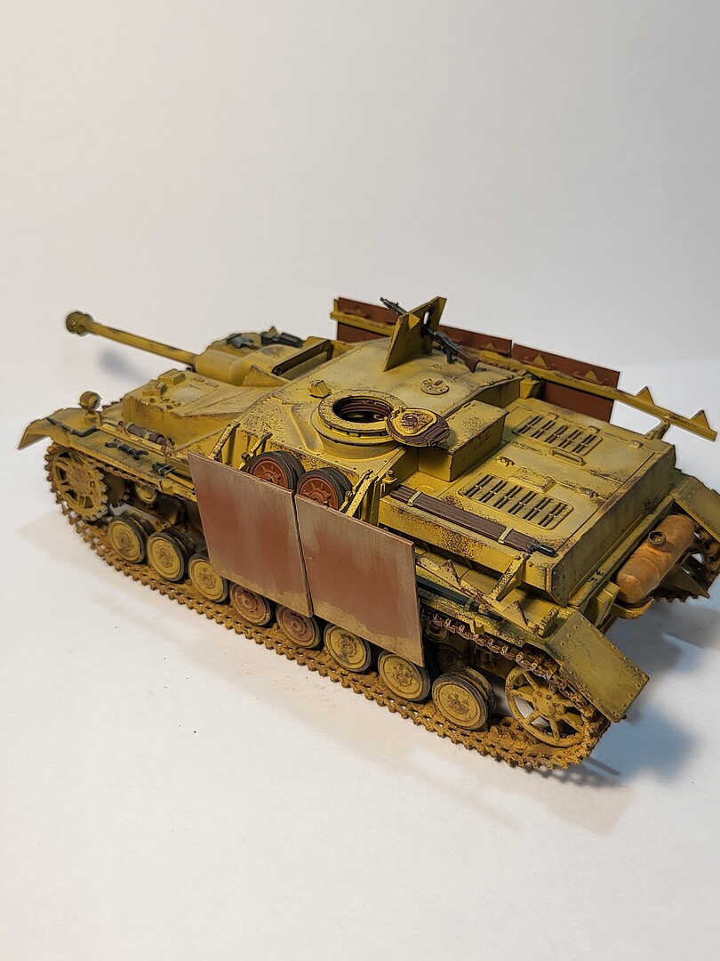 German Sturmgeschutz IV Tank -- Plastic Model Military Vehicle Kit -- 1 ...