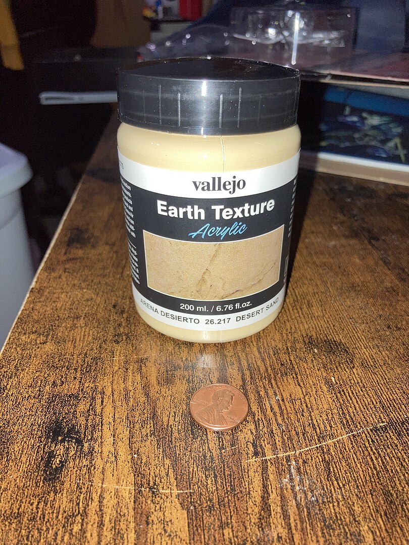Vallejo Acrylic Earth Texture - Desert Sand 26217 - 200ml only for 11.90
