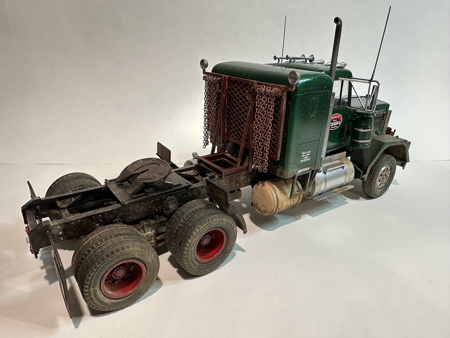 Alaskan Hauler Kenworth Tractor -- Plastic Model Car Truck Vehicle -- 1 ...