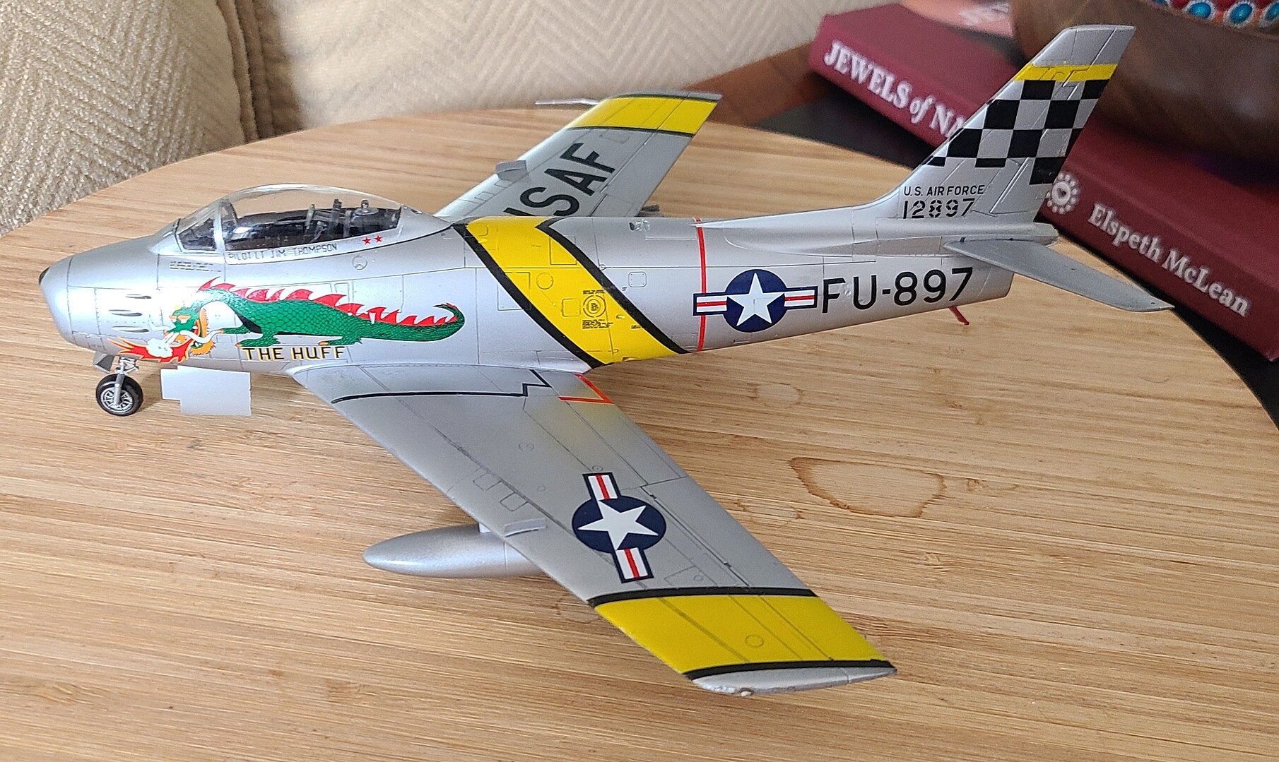 F-86F-30 Sabre USAF -- Plastic Model Airplane Kit -- 1/48 Scale ...