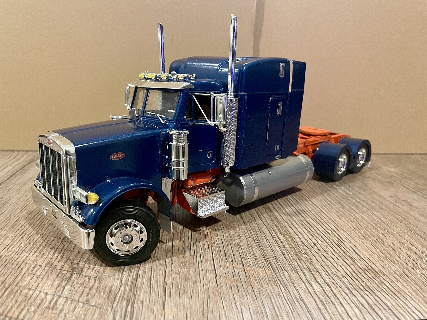 Peterbilt 378 Long Hauler Semi Tractor -- Plastic Model Truck Vehicle ...