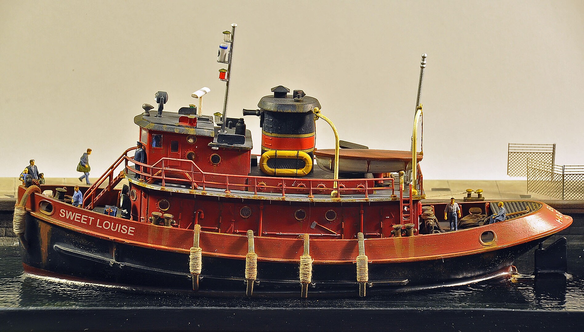 Paints Set for Tugboat Model Atlantic at 1:50 Scale -20210