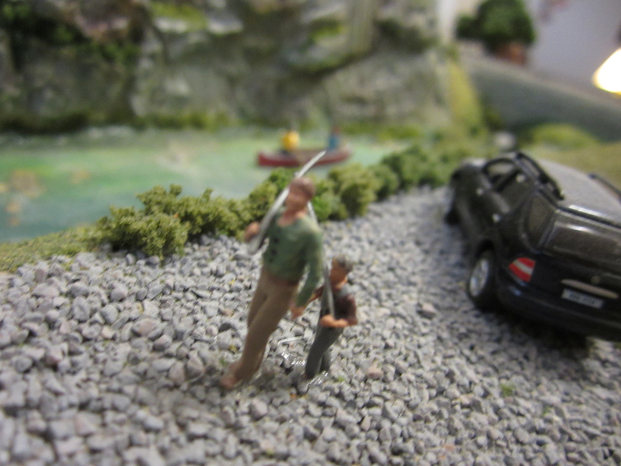 Woodland Scenics Gone Fishing HO Scale Figures A1878 for sale online