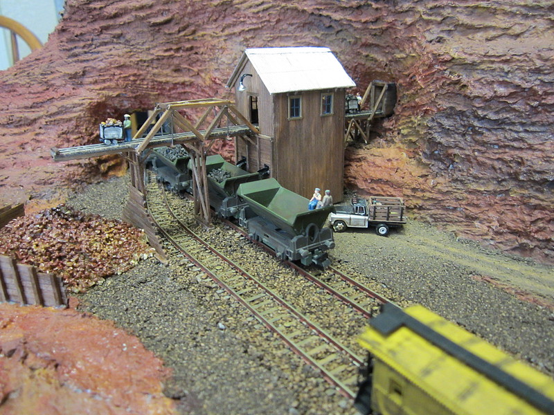 Idaho Springs Mine N Scale Model Railroad Building Kit 448