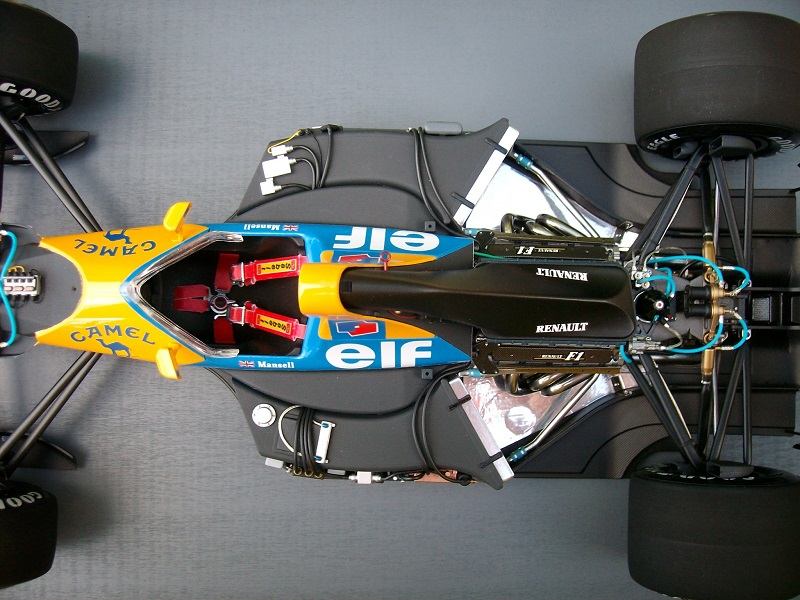 Williams FW14B Renault Plastic Model Formula 1 Car 1/12 Scale 12029 pictures by ttavant1