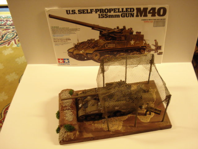 Us Self Propelled Mm Gun M Plastic Model Military Vehicle Kit