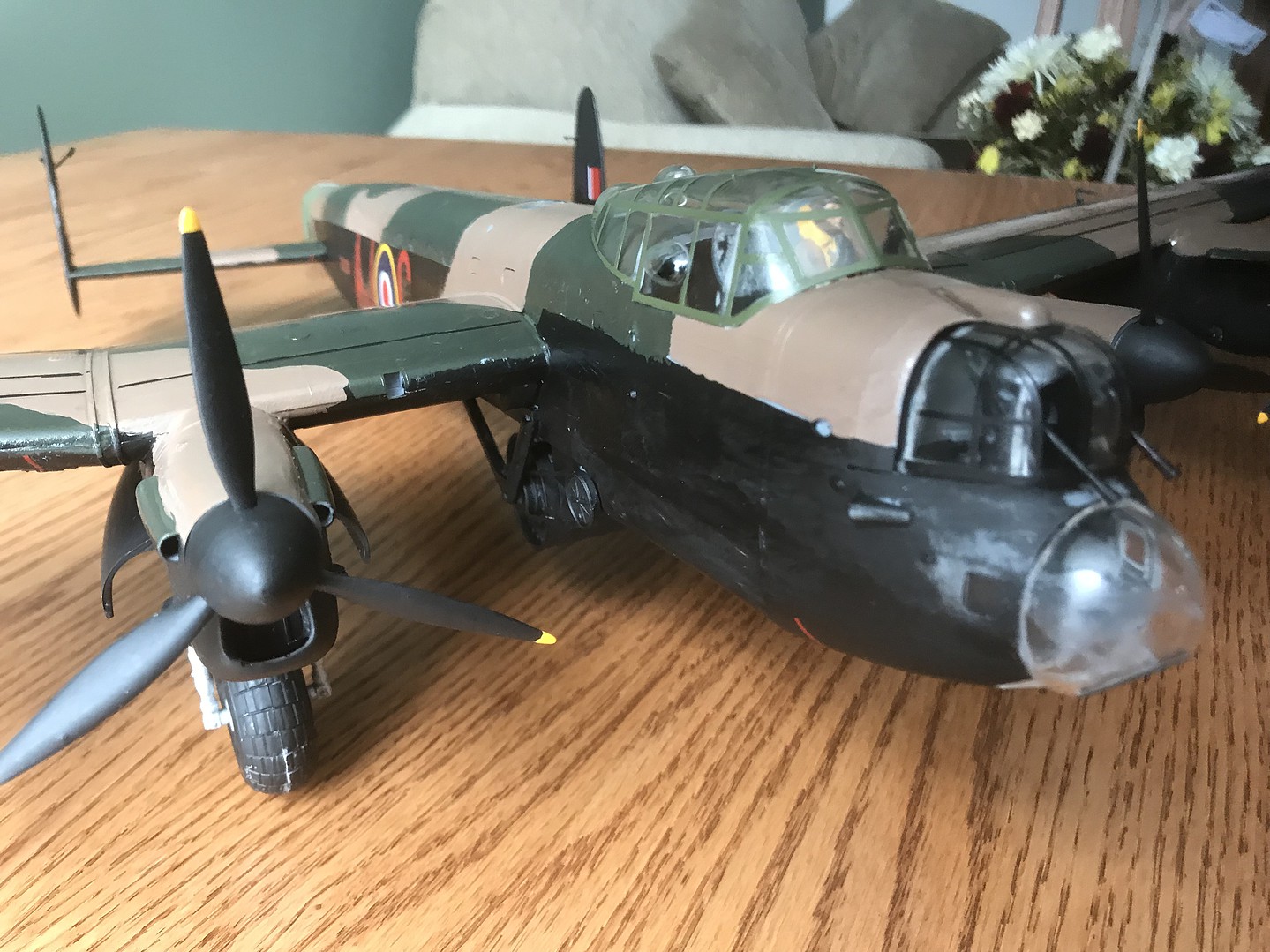 Lancaster Bomber Scale Model at Donald Hamel blog