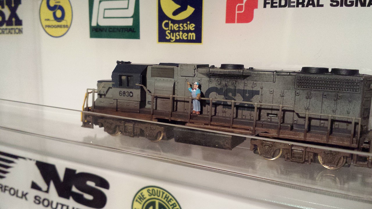 Woodland Engineers N Scale Model Railroad Figure #a2153