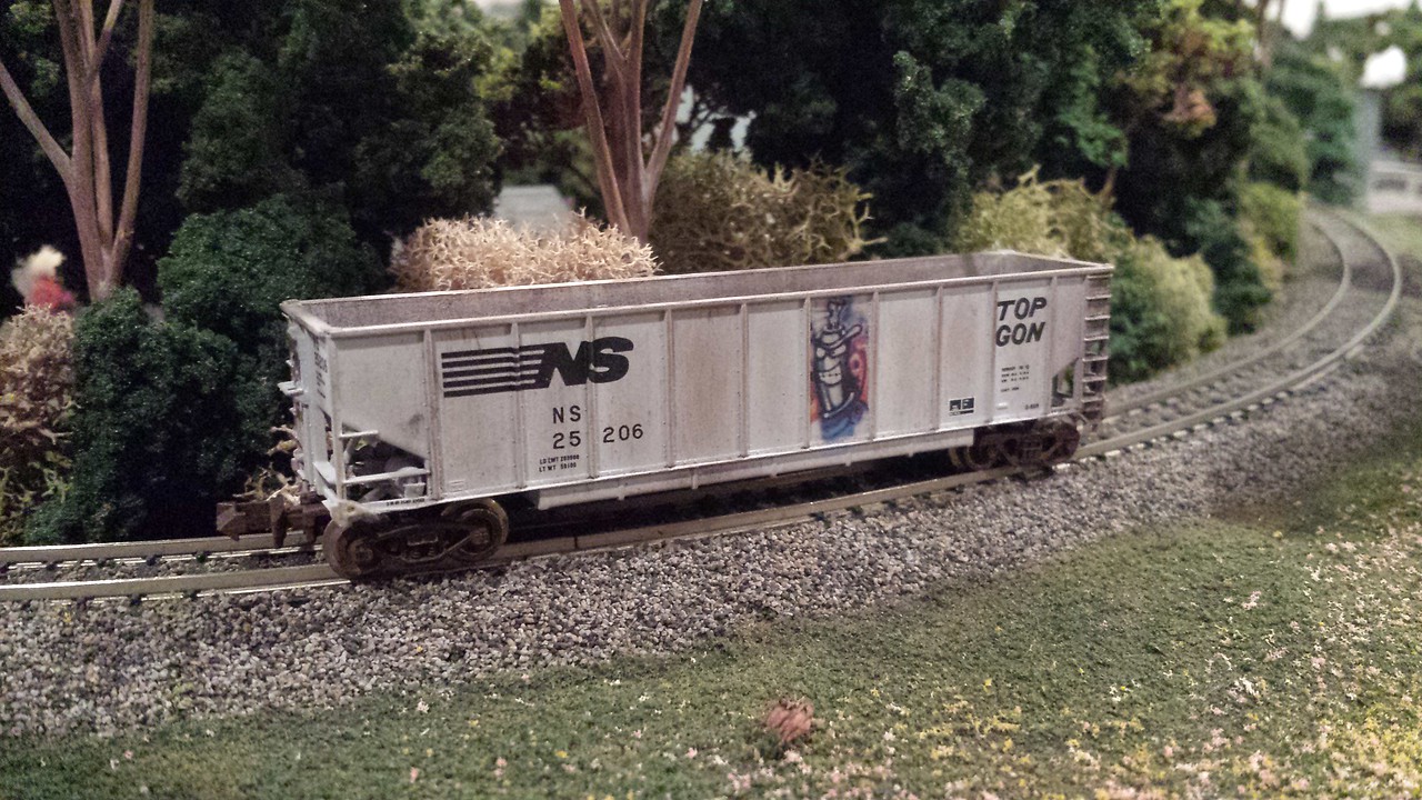 Topgon Norfolk Southern 23317 1993 N Scale Model Train Freight Car