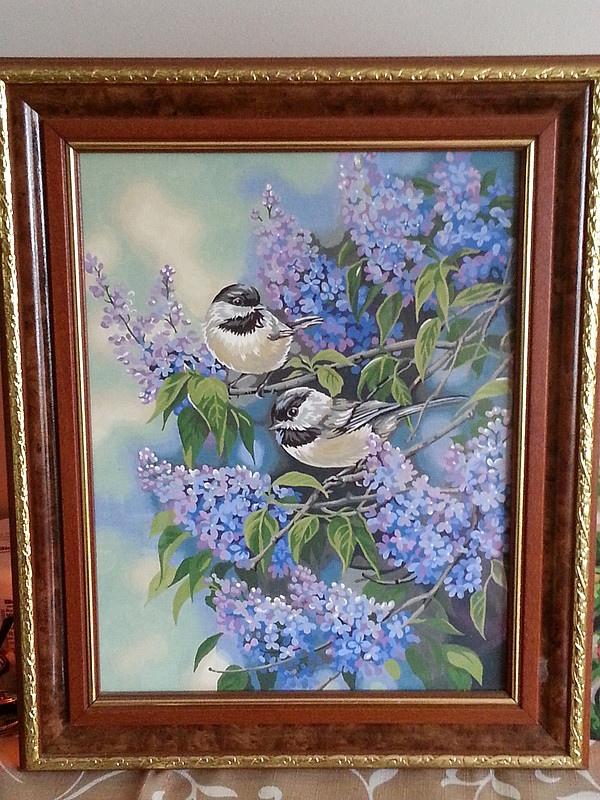 Dimensions Paint by Number Chick MAGN, Chickadees & Magnolias