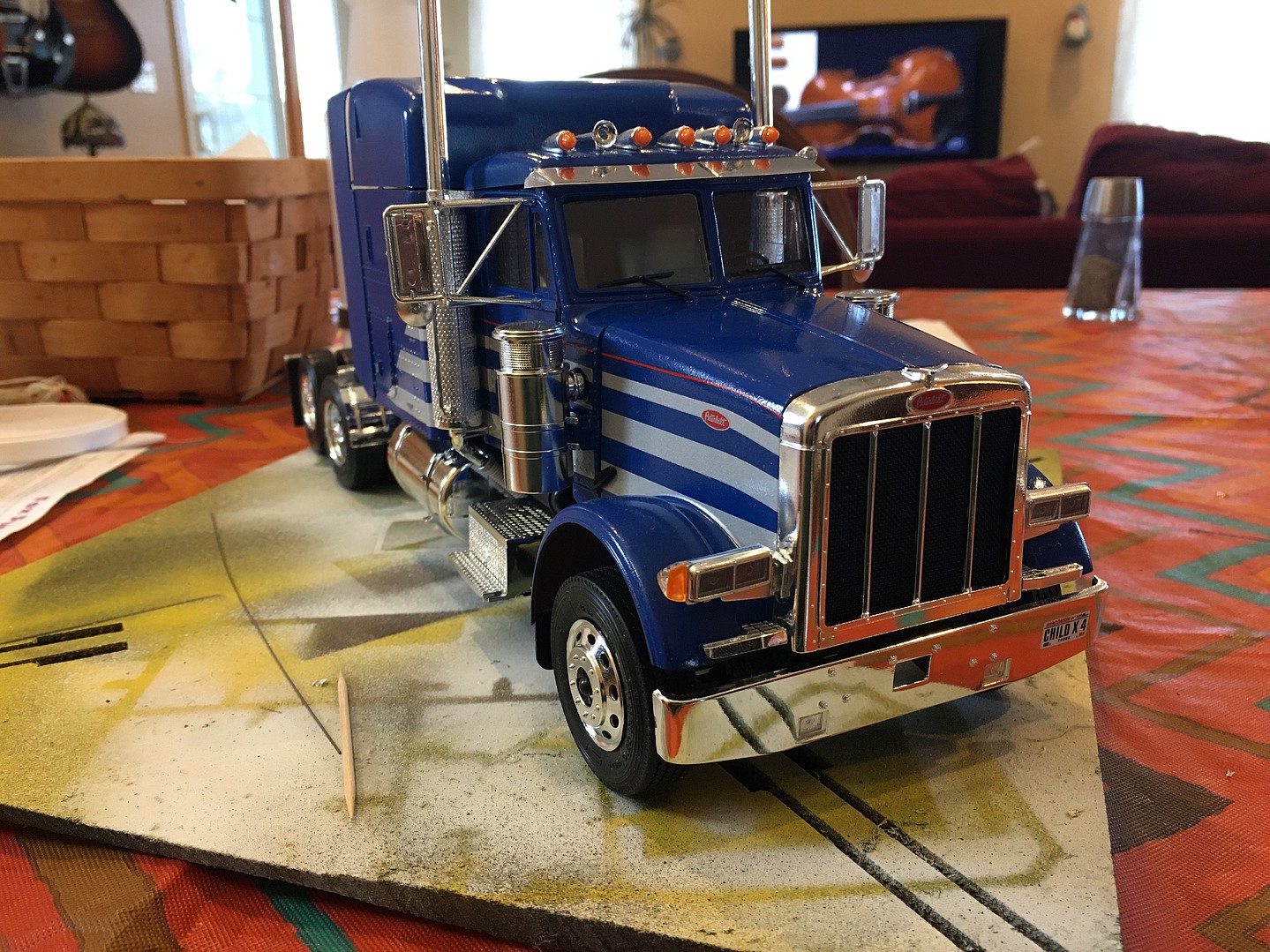 Gallery Pictures Italeri Peterbilt 378 Long Hauler Tractor Cab Plastic ...