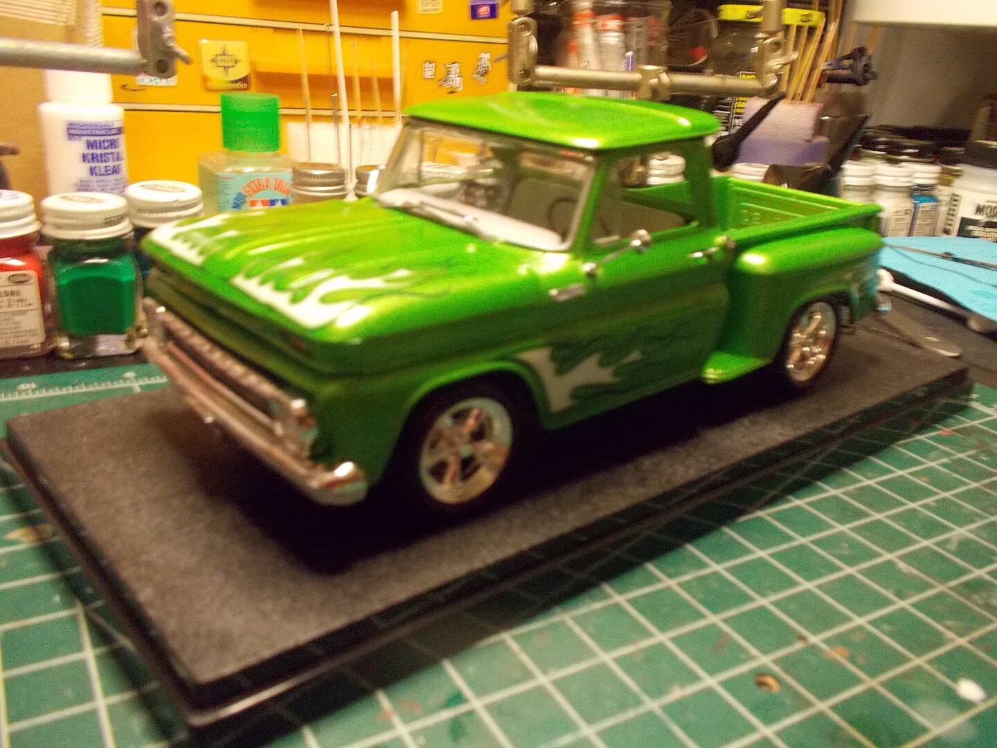 1965 Chevy Stepside Pickup 2'n1 -- Plastic Model Truck Kit -- 1/25 ...