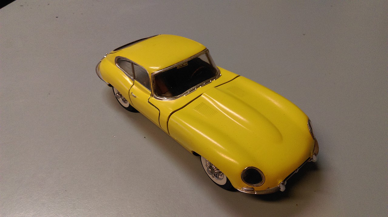 Maquette Heller Jaguar Type E 3.8 FHC – Échelle 1/24 – Kit à Monter, Référence 80709, Neuf