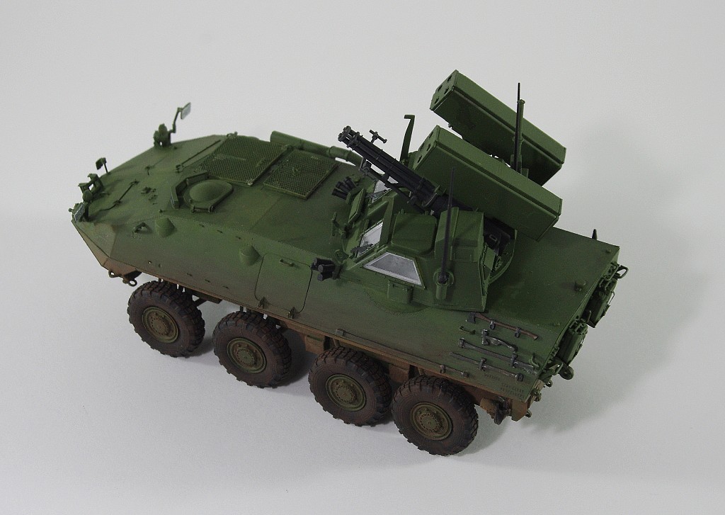 Trumpeter USMC LAV-AD Light Armored Air Defense Vehicle Plastic Model Kit 1/ 35 Scale #00393