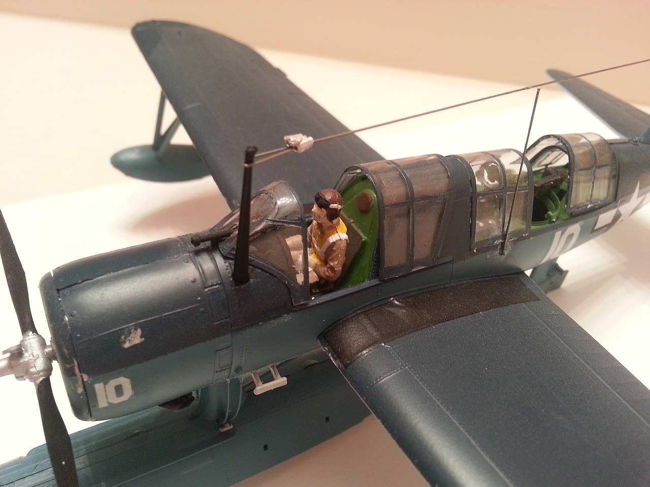 OS2U Kingfisher Plastic Model Airplane Kit 1/48 Scale 855260