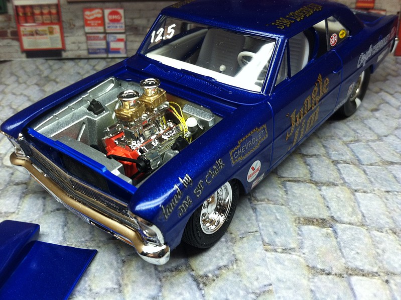 1966-Chevy-Nova-Pro-Street----Plastic-Model-Car-Kit----1-...