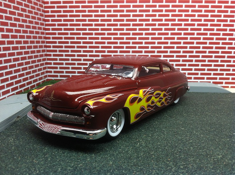 1949 Mercury Custom Coupe -- Plastic Model Car 3-in-1 Kit -- 1/25 Scale ...