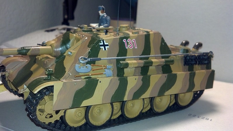 German Jagdpanther Late Version Tank -- Plastic Model Military Vehicle ...