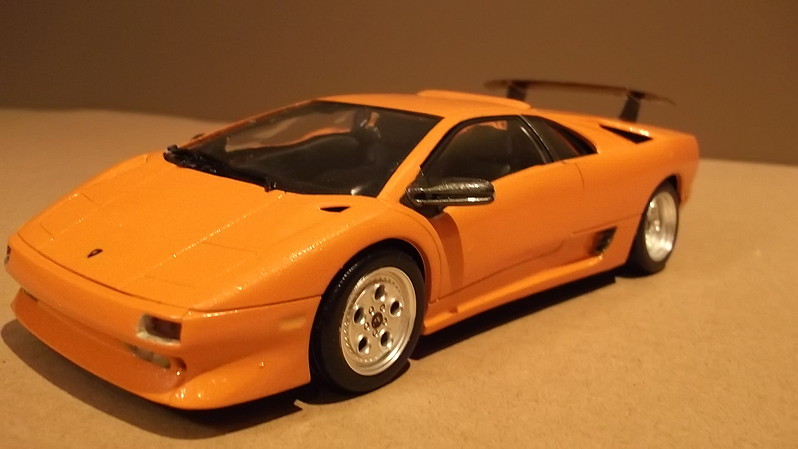 Lamborghini Diablo VT -- Plastic Model Car Kit -- 1/24 Scale -- #850889 ...