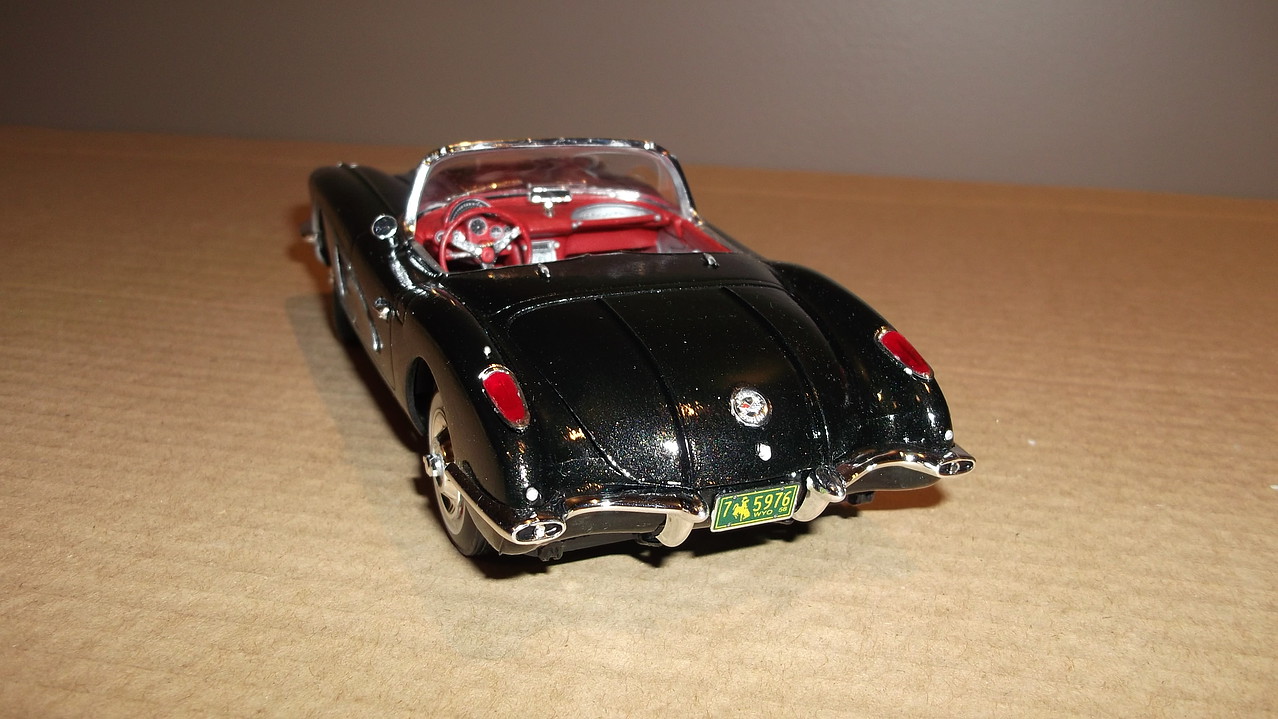 1958 corvette model car