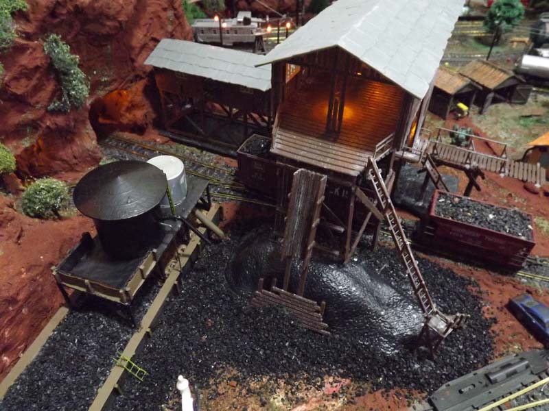 Old Coal Mine Kit HO Scale Model Railroad Building 316 pictures
