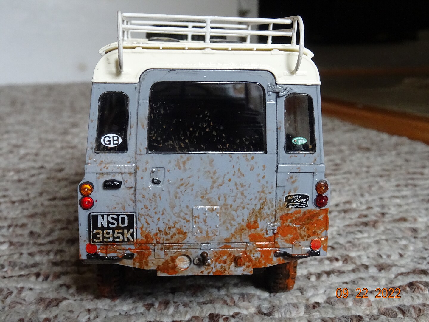 1/24 Land Rover Series III -- Plastic Model Truck Kit -- 1/24 Scale ...