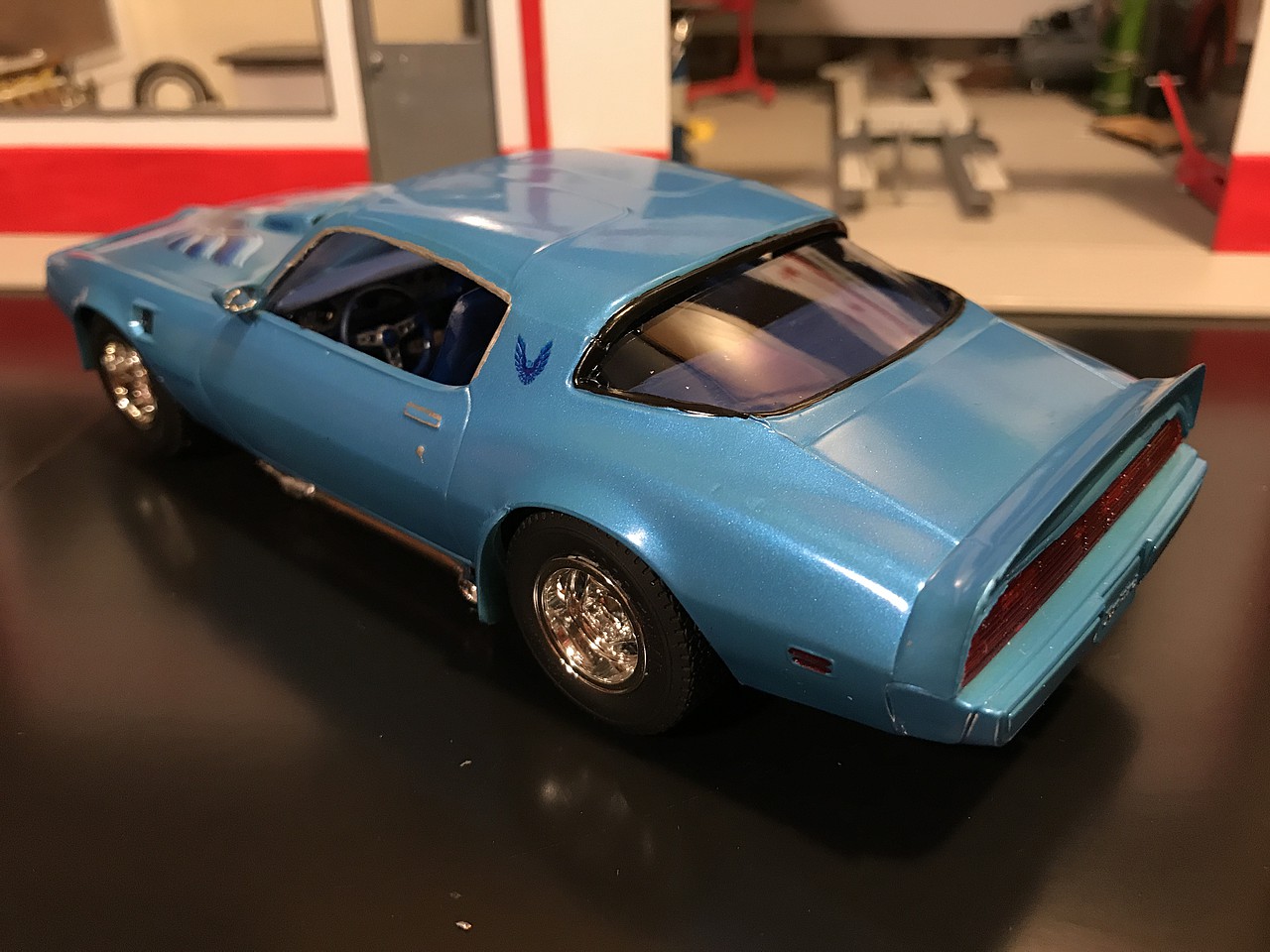 1969 pontiac firebird model car