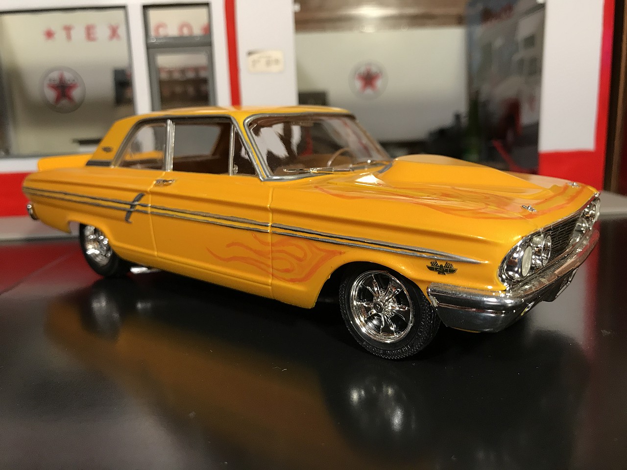 Hi-Riser 1964 Ford Fairlane Thunderbolt 1/64th Scale WATERSLIDE NHRA DECALS 