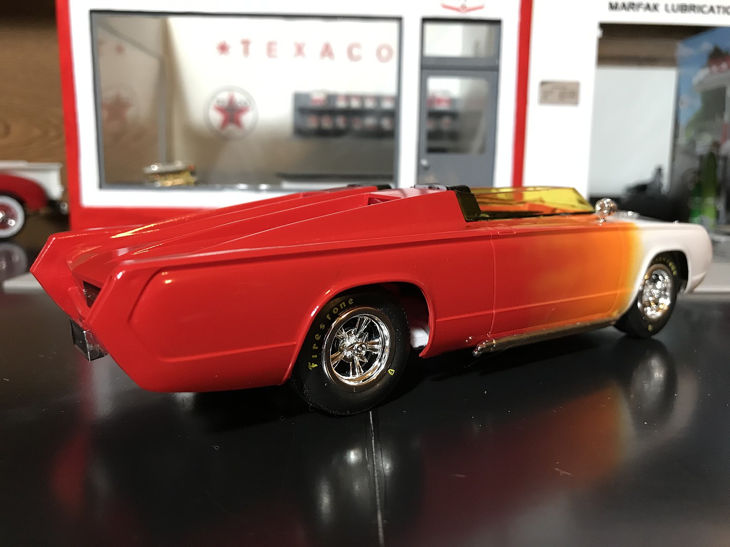 Barris Fireball 500 Plastic Model Car Kit 1/