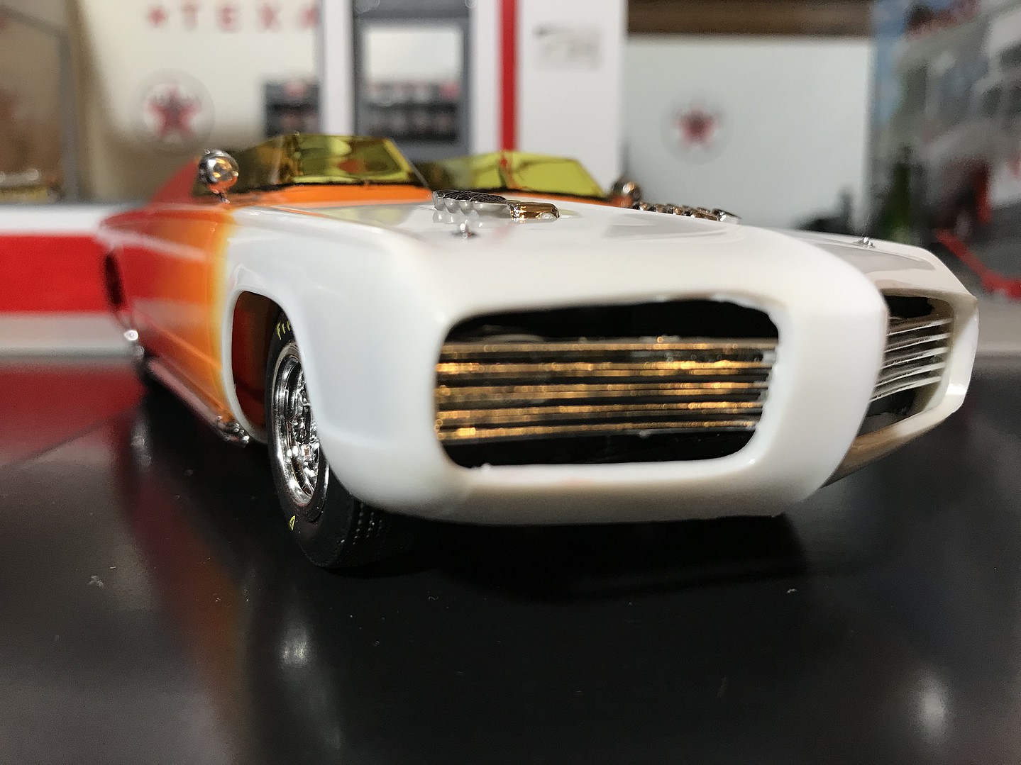 Barris Fireball 500 Plastic Model Car Kit 1/