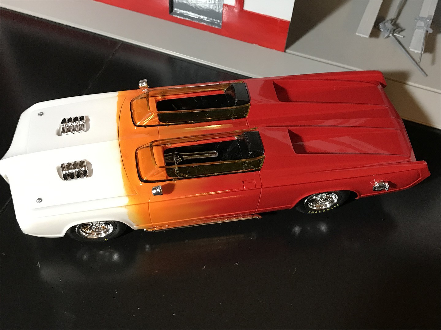 Barris Fireball 500 Plastic Model Car Kit 1/