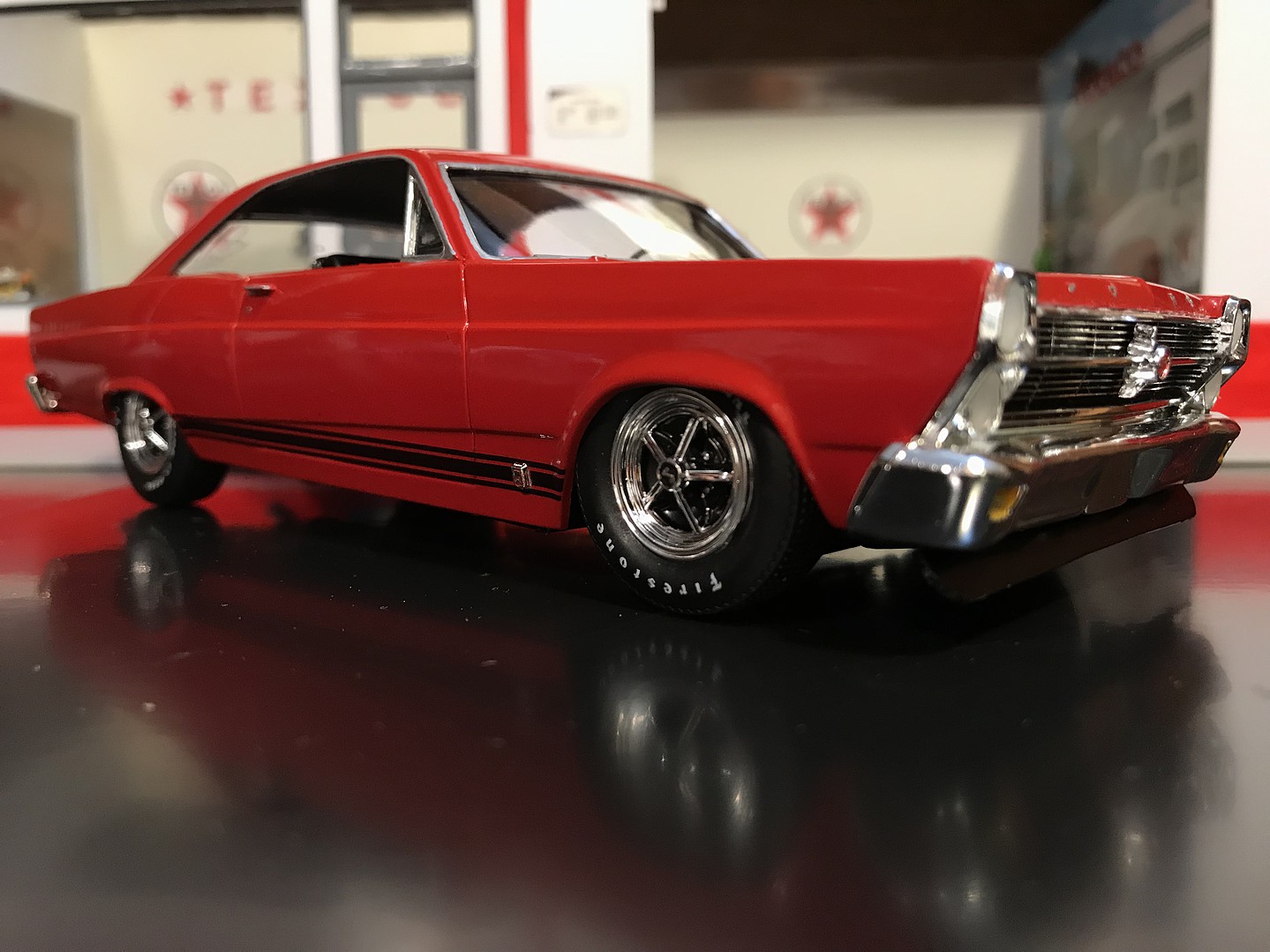 1966 AMT Ford Fairlane Promo/Kit Car Tail Light Bezel Repro – 1/25 Scale – Priced Each