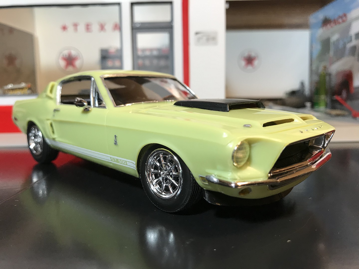 1968 FORD SHELBY GT500 MUSTANG AMT 1:25 SCALE PLASTIC MODEL NEW SEALED 