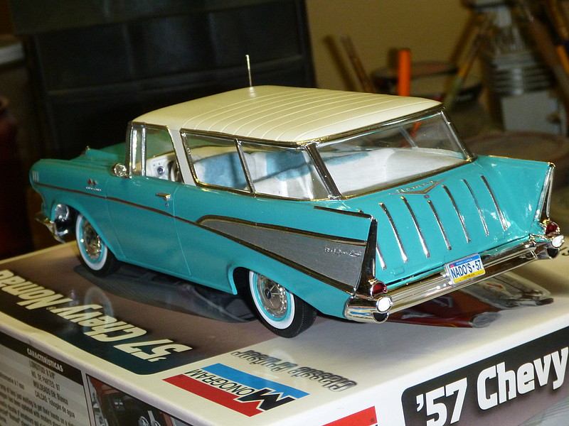 1957 chevy model car kits