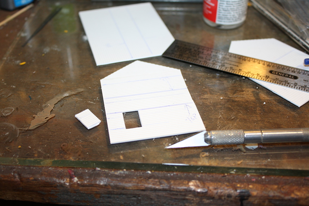 Clapboard Styrene Plastic Sheet .050 Model Railroad Scratch Building