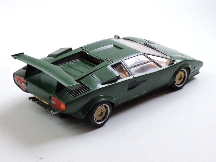 Lamborghini Countach LP500S Lambo -- Plastic Model Car Kit -- 1/24 ...