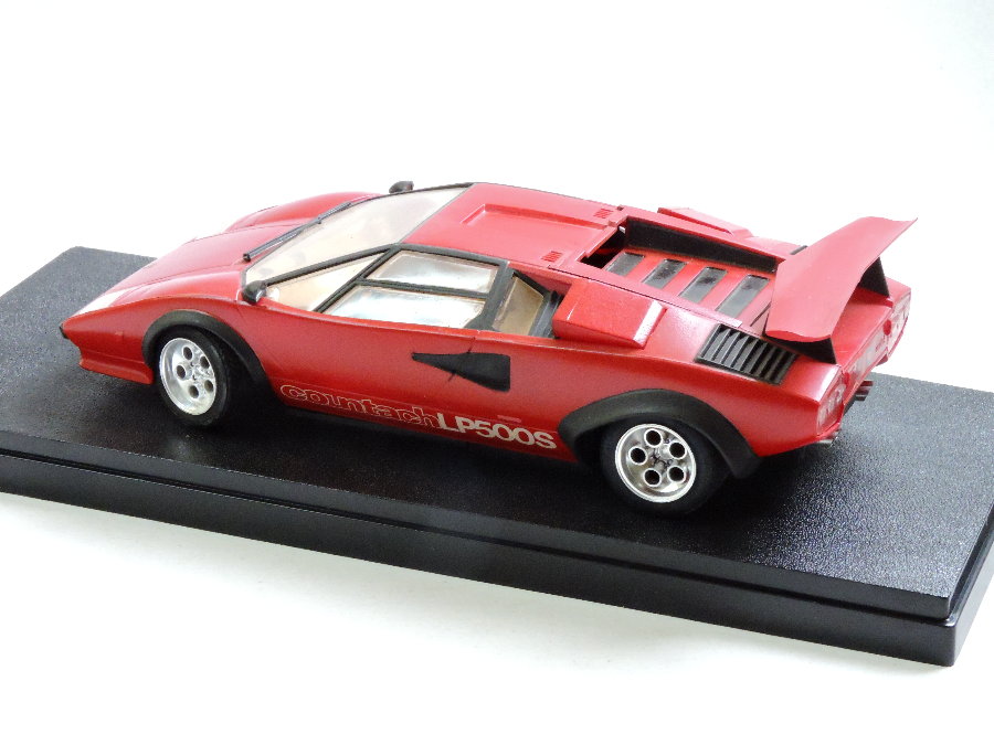 Lamborghini Countach LP500S Lambo -- Plastic Model Car Kit -- 1/24 ...