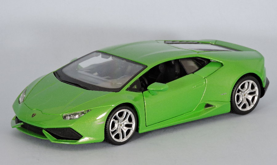 Lamborghini Huracan LP610-4 (Green) -- Diecast Model Car -- 1/24 scale ...