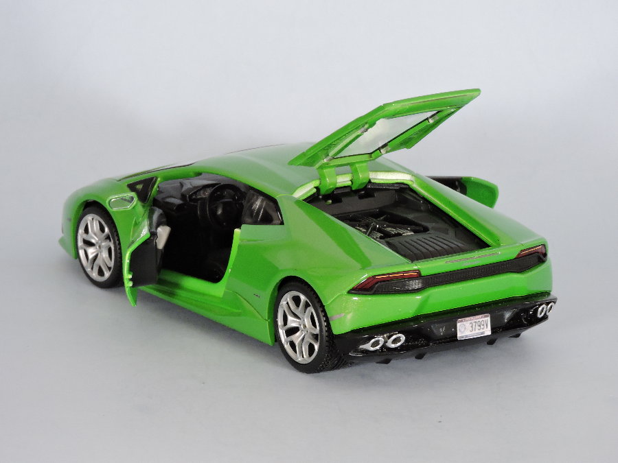 Maisto 1/24 – Lamborghini Huracan LP610-4 Verte, Diecast, Occasion