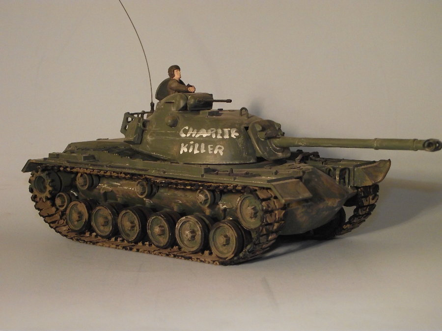 M48 A2 Patton Tank Plastic Model Tank Kit 1/35 Scale 857853