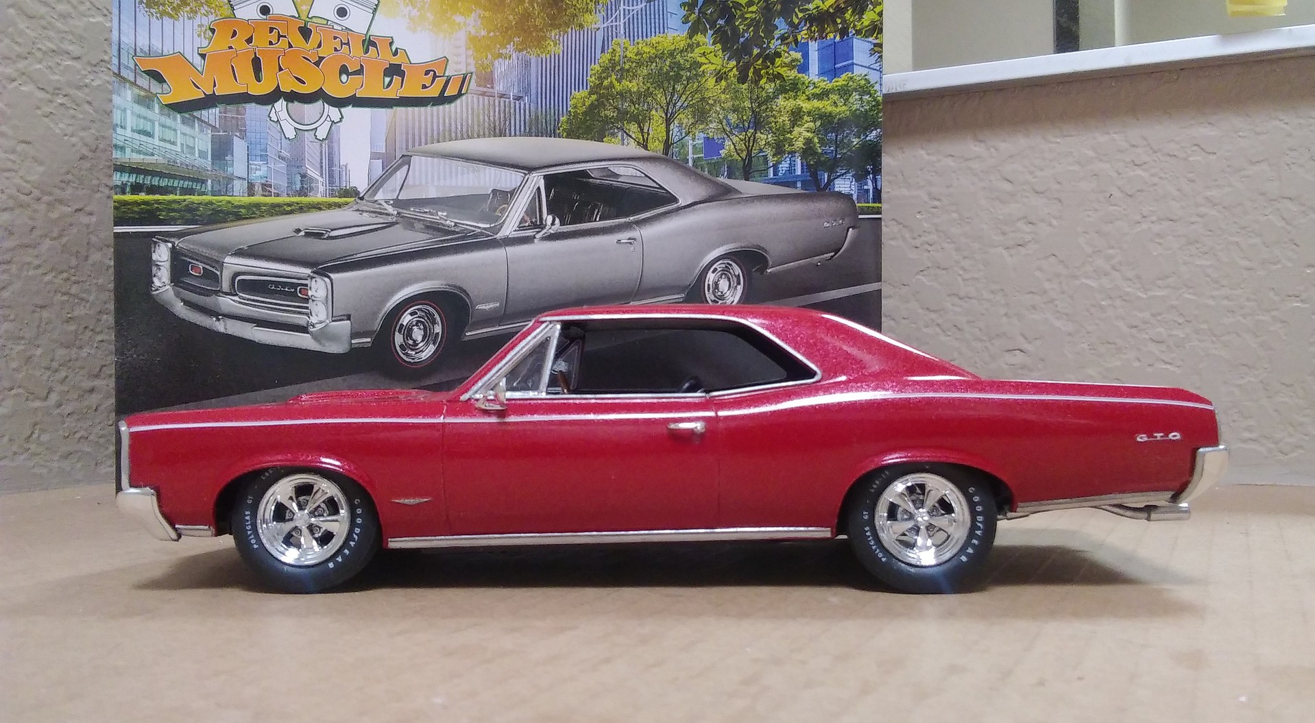 1966 Pontiac GTO -- Plastic Model Car Kit -- 1/25 Scale -- #854479 ...