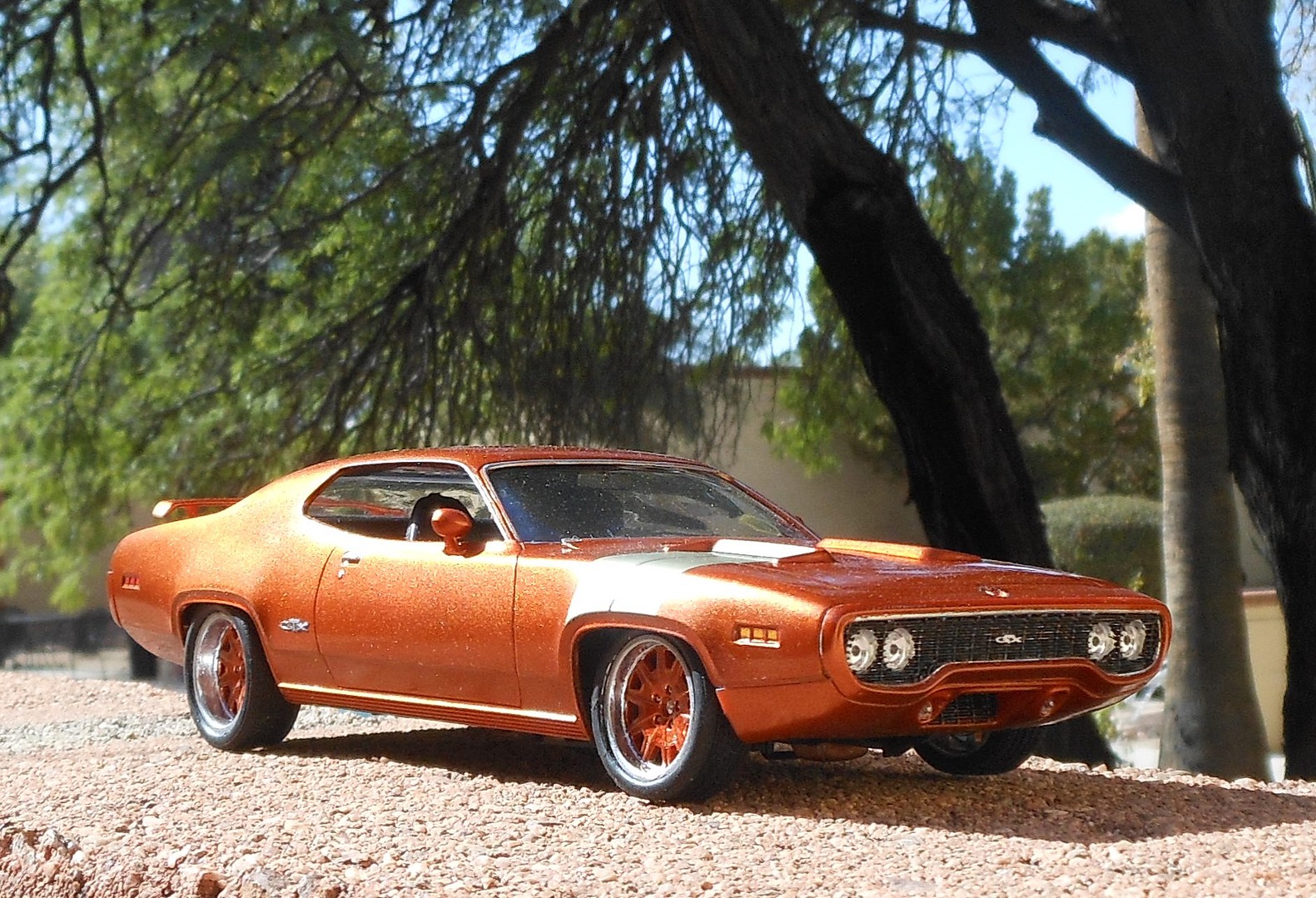 Fast & Furious-Dominic's 1971 Plymouth GTX Fast and The Furious Maquette -  Revell-07692