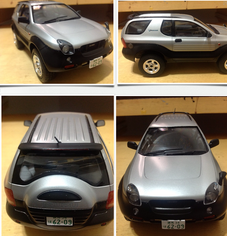 Tamiya Isuzu VehiCROSS 1/24 Scale Plastic Model Kit 24191 for sale online 