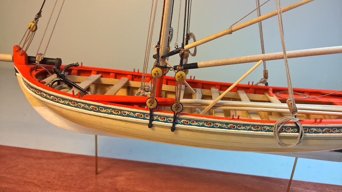 18th Century Longboat -- Wooden Model Ship Kit -- 1/48 Scale -- #1457 ...