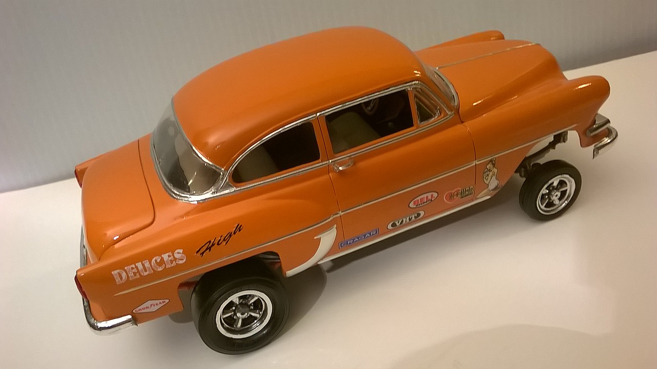 195354 Chevy Gasser Bad Nooze Drag Car Plastic Model Car Kit 125 Scale 2084 Pictures 6657