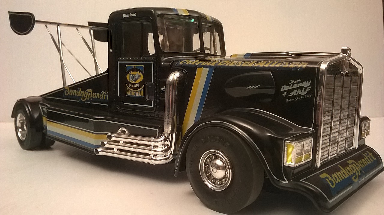 Gallery Pictures AMT T Malone Kenworth Super Boss Drag Truck Plastic