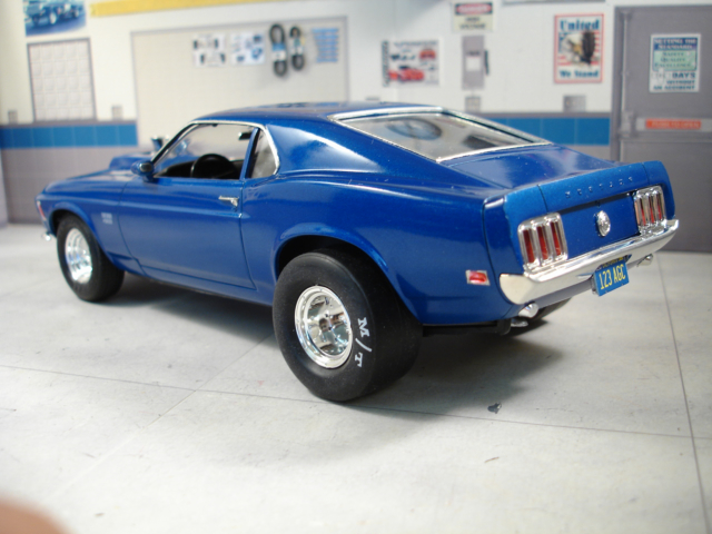 1970 Boss 429 Mustang 3'n1 -- Plastic Model Car Kit -- 1/24 Scale ...